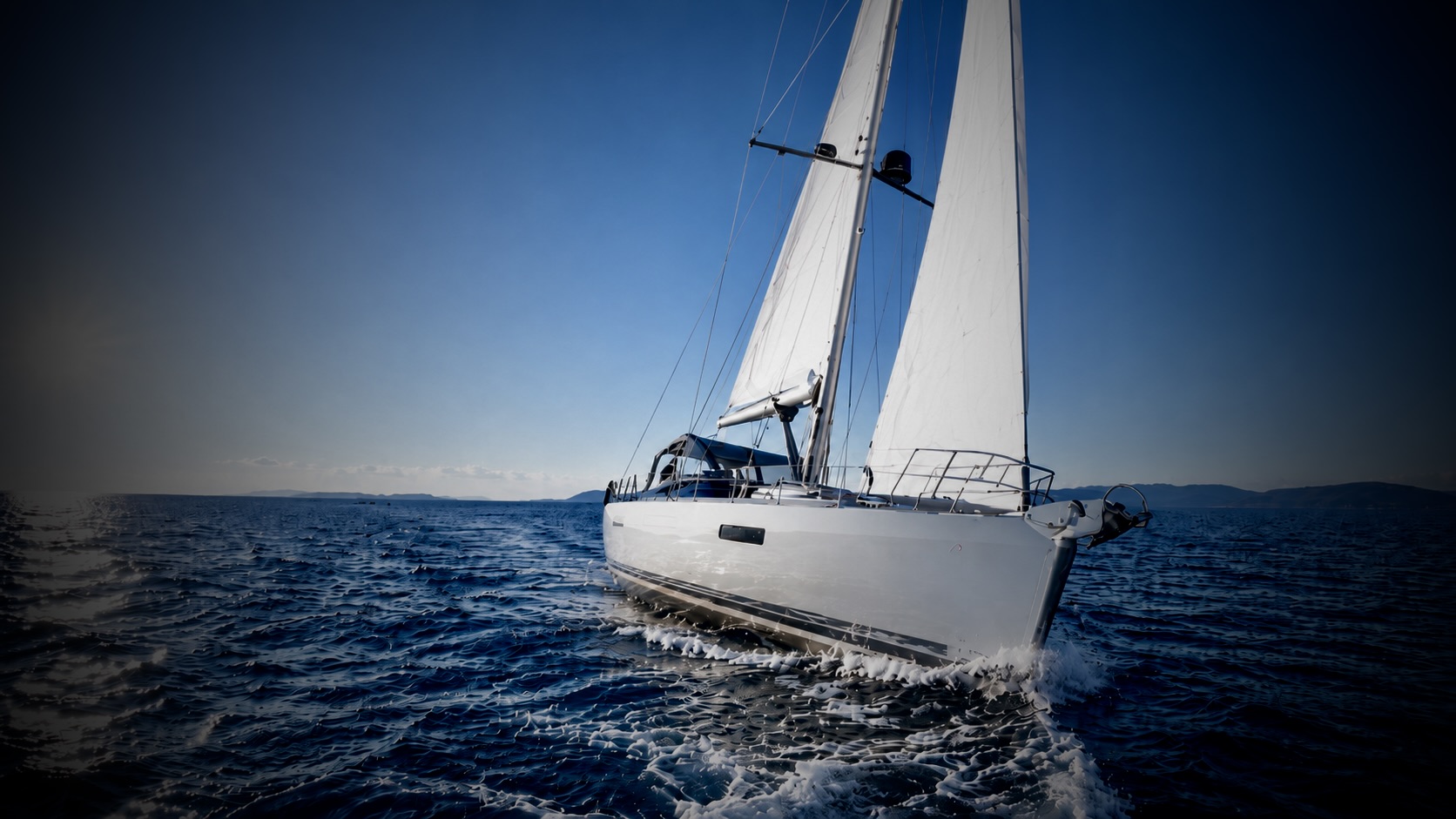 sailing yacht open sea istria pula croatia