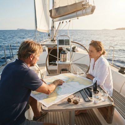 Author's sailing tours